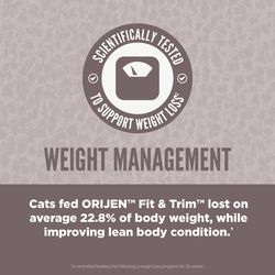 Image showing  Fit & Trim Dry Cat Food, 4 lb.