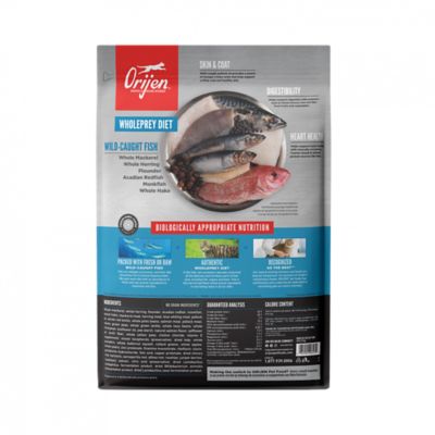 Image showing 8 th ORIJEN Grain Free Six Fish Dry Cat Food