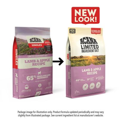 Image showing 7 th ACANA Singles Limited Ingredient Diet Lamb and Apple Recipe Dry Dog Food