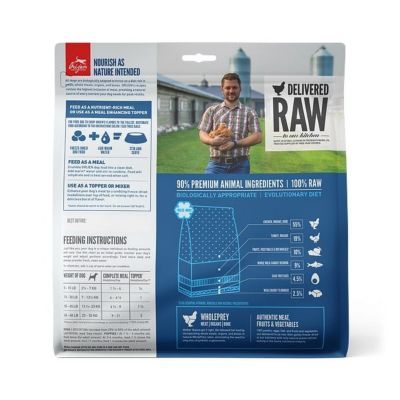 Image showing 6 th ORIJEN Adult Freeze-Dried Dog Food 6 oz.