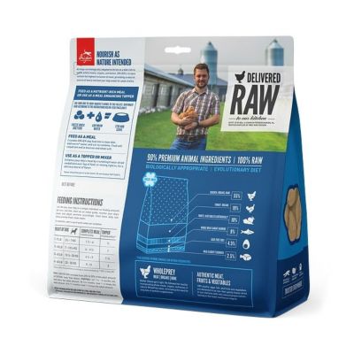 Image showing 7 th ORIJEN Adult Freeze-Dried Dog Food 6 oz.