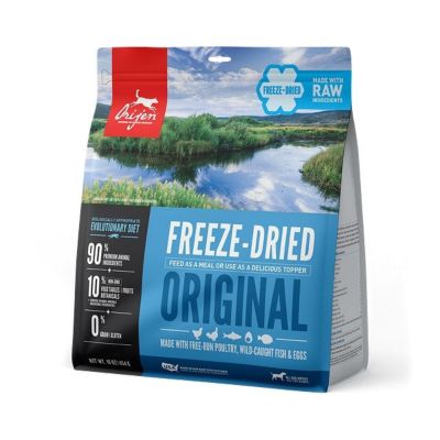 Image showing 11 th ORIJEN Adult Freeze-Dried Dog Food 6 oz.