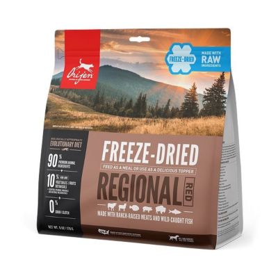 Image showing 8 th ORIJEN Regional Red Freeze Dried Dog Food