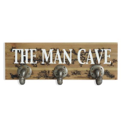 Slice of Akron Man Cave Pipe Hook Wall Art, 24 in. x 8.75 in.