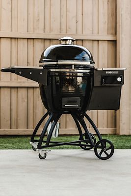 Even Embers Pellet Fueled Ceramic Egg Grill 16 Lb Pellet Hopper Capacity Egg1000as At Tractor Supply Co