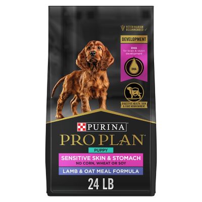 Purina Pro Plan Sensitive Skin & Stomach Lamb & Oat Meal With Probiotics Sensitive Stomach Dry Puppy Food