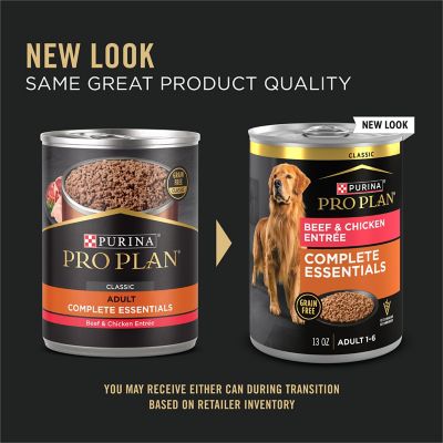 Image showing  Grain-Free Complete Essentials Classic Beef and Chicken Wet Dog Food, 13 oz.