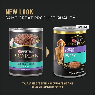Image showing  Grain-Free Puppy Classic Turkey Entre Wet Dog Food, 13 oz.