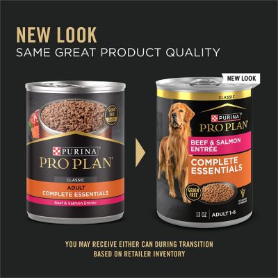 Image showing  Complete Essentials Classic Beef and Salmon Entree Wet Dog Food, 13 oz.