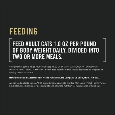 Image showing 5 th Purina Pro Plan Urinary Tract Health Turkey & Giblets Entree Classic, 5.5 oz.