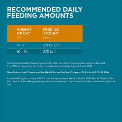 Image showing 6 th Purina ONE Natural Adult Indoor/Outdoor Tender Selects Blend with Real Chicken Dry Cat Food