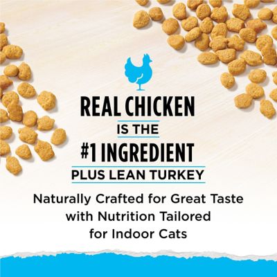 Image showing 5 th Purina Cat Chow Naturals Adult Indoor Hairball and Healthy Weight Chicken Recipe Dry Cat Food