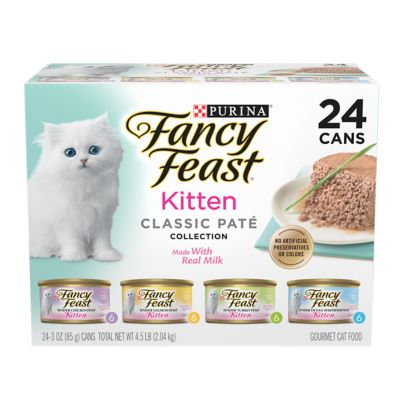 Fancy Feast Kitten Variety pk., 24 ct.