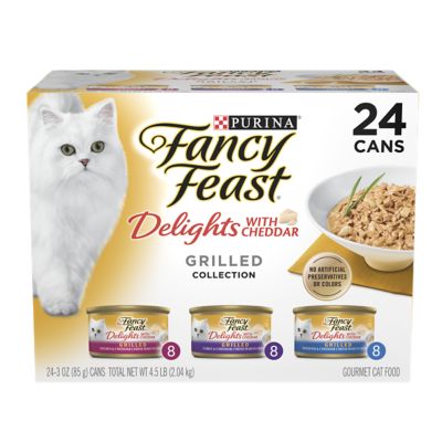 Purina Fancy Feast Grilled Delights in Gravy Variety pk., 3 oz. 30 pk.