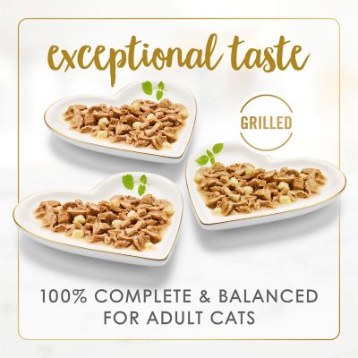 Image showing 2 th Purina Fancy Feast Grilled Delights in Gravy Variety pk., 3 oz. 30 pk.