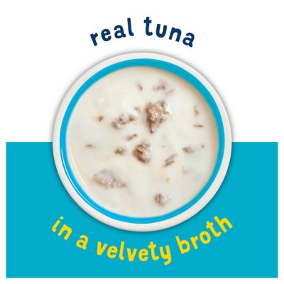 Image showing  Lil' Soups Natural Grain-Free Tuna in Chicken Broth Lickable Wet Cat Treat, 1.2 oz.
