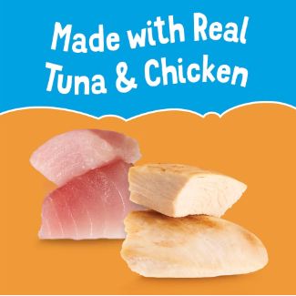 Image showing  Lil' Soups Natural Grain-Free Tuna in Chicken Broth Lickable Wet Cat Treat, 1.2 oz.