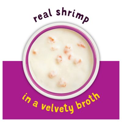 Image showing  Lil' Soups All Life Stages Shrimp in Chicken Broth Lickable Wet Cat Treat, 1.2 oz.