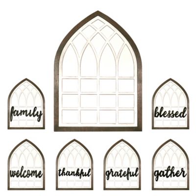 Slice of Akron Interchangeable Window Arch Wall Sign Combo