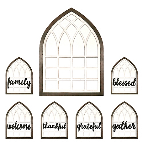 Slice of Akron Interchangeable Window Arch Wall Sign Combo