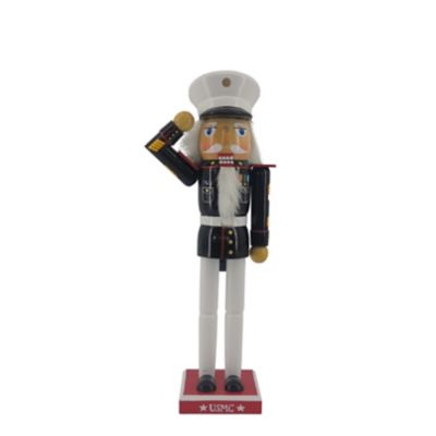 Slice of Akron 14 in. USMC Marine Corps Christmas Nutcracker