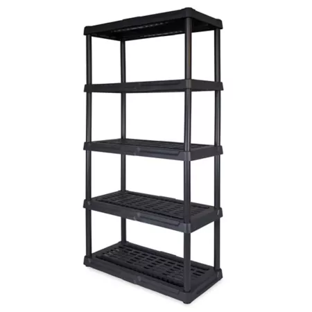 Tough Box Heavy Duty 5-Tier Vented Shelving Unit 18 in x 36 in x 72 in. Freestanding Shelving Units