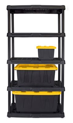 Image showing  5-Tier 18 in. x 36 in. x 72 in. Heavy-Duty Ventilated Shelf