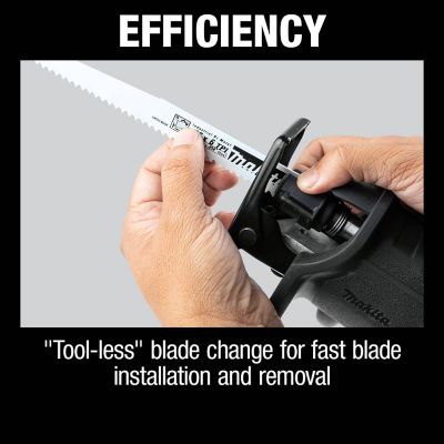 Image showing 6 th Makita 12A Electric Reciprocating Saw, 1-3/16 in. Stroke, Double Insulated