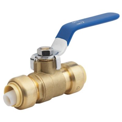 Gripwerks 1/2 in. Plumbing Ball Valve Push to Connect