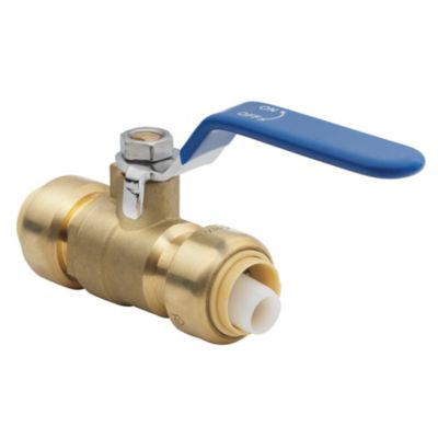 Image showing  1/2 in. Push-to-Connect Plumbing Ball Valve