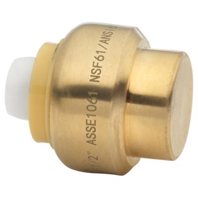 Image showing  1/2 in. Push-to-Connect Plumbing End Stop