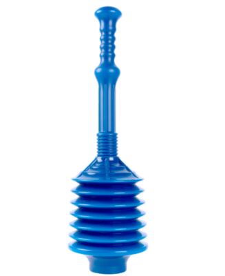 LDR Bellows Toilet Plunger, Plastic