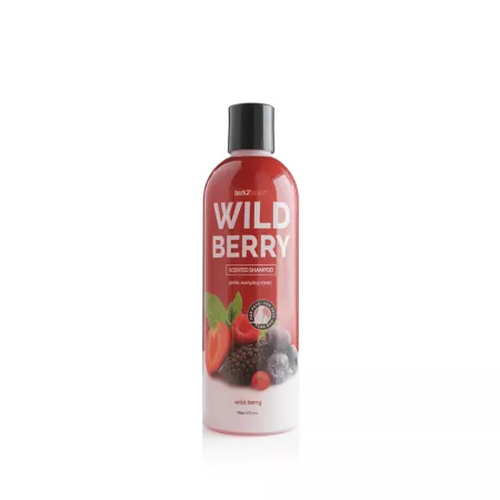 Bark 2 Basics Wild Berry Pet Shampoo 16 oz. Dog Shampoos & Conditioners