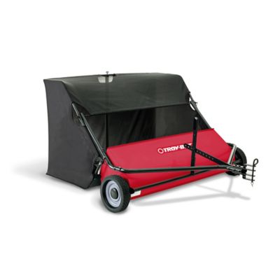 Troy-Bilt Tow Behind 42 in. Lawn Sweeper, 22 cu. ft.
