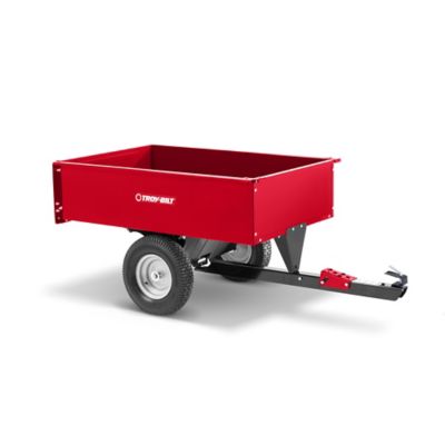 Troy-Bilt Tow Behind 12 cu. ft. Steel Dump Cart, 1,000 lb. Capacity