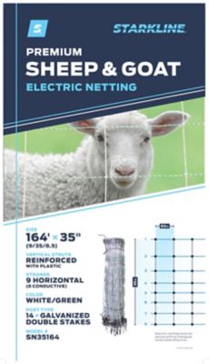 Image showing  35 in. x 164 ft. Premium Sheep and Goat Electric Netting