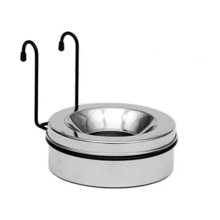 4x4 North America MIM Safe Stainless Steel Pet Water Bowl 5 Cup for Dogs Pack of 1 Pet Portable Water & Food Containers