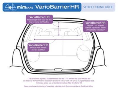Image showing  HR MIM Safe VarioBarrier Cargo Vehicle Dog Barrier