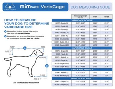 Image showing 5 th 4x4 North America 3G 1-Door Steel Single Safe Variocage Dog Cage, 26.6 in.