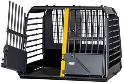 4x4 North America 37 in. x 26 in. x 41 in. 3G Variocage Double Medium Vehicle Dog Kennel