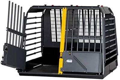4x4 North America 39 in. x 26 in. x 41 in. 3G Variocage Double Large Vehicle Dog Kennel