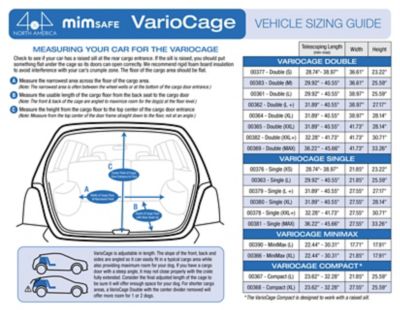 Image showing  3G Variocage Double Extra-Large Vehicle Dog Kennel, 39 in. x 28 in. x 41 in.
