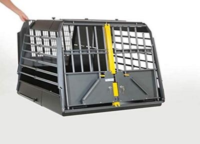Image showing  42 in. x 34 in. x 46 in. 3G Variocage Double Max Vehicle Dog Kennel