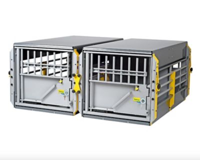 Image showing  Multi-Cage Dog Cage Side and Side Brackets, Medium, 2 ct.