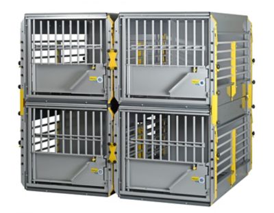 Image showing  Multi-Cage Dog Cage Side and Side Brackets, Medium, 2 ct.