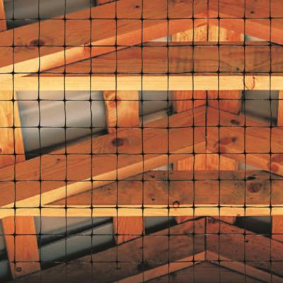 Image showing  5,000 ft. x 14 ft. Ornex LM Black Bird Netting, 0.79 in. Mesh