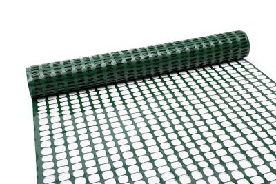Image showing  100 ft. x 4 ft. Guardian Warning Barrier Safety Fence, Green