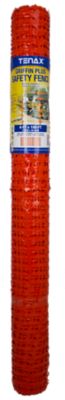 Tenax 100 ft. x 4 ft. Griffin Safety Fence, Orange