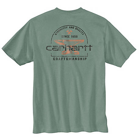 Carhartt Mens Relaxed Fit Heavyweight T-Shirt 