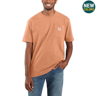 Carhartt Men's Loose Fit Heavyweight Short-Sleeve Pocket T-Shirt, K87-HD3